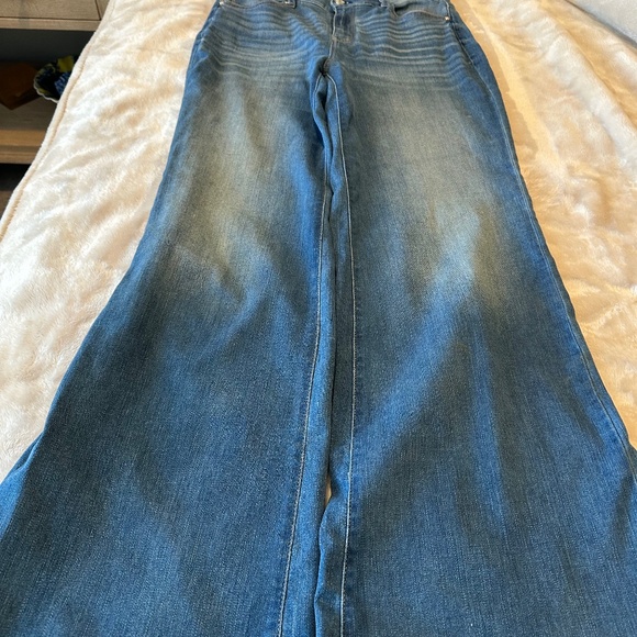 WHBM wide leg trouser jeans - Picture 1 of 4